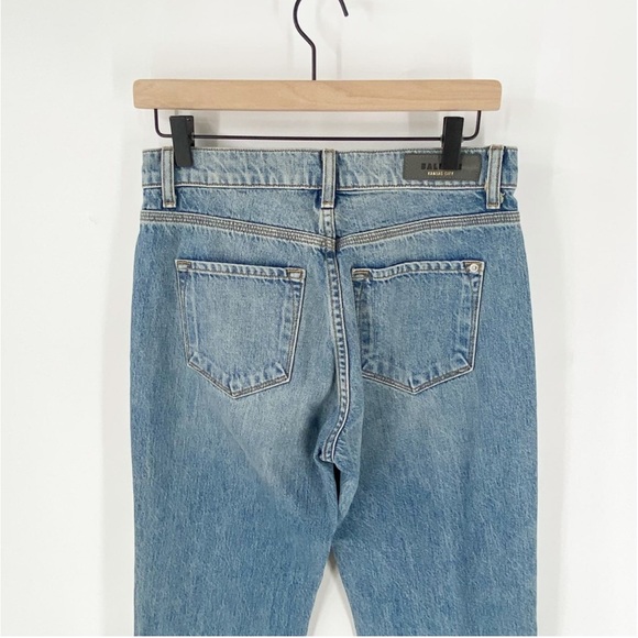 Baldwin Women's Blue 100% Cotton Willow Flare Denim Jeans Size 27 35” inseam - Picture 6 of 12